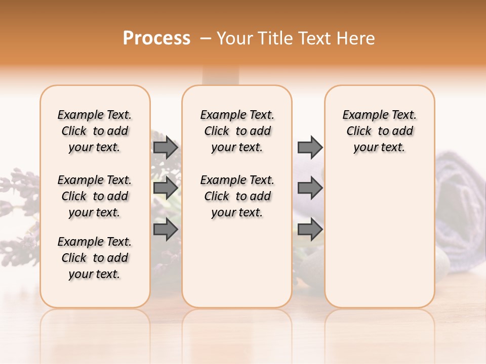 Massage Purple Essential PowerPoint Template