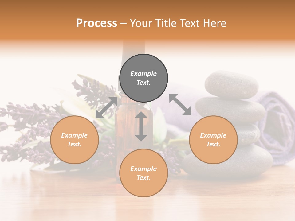 Massage Purple Essential PowerPoint Template