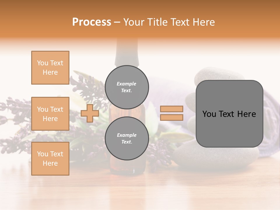 Massage Purple Essential PowerPoint Template
