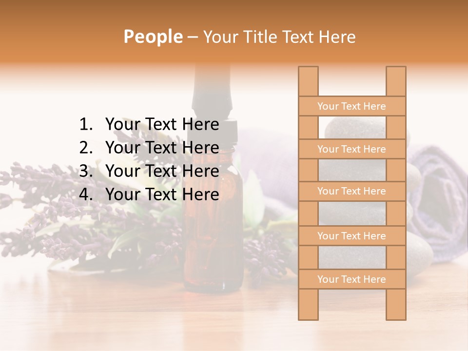 Massage Purple Essential PowerPoint Template