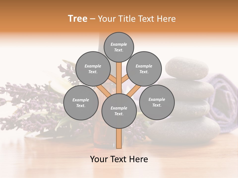 Massage Purple Essential PowerPoint Template