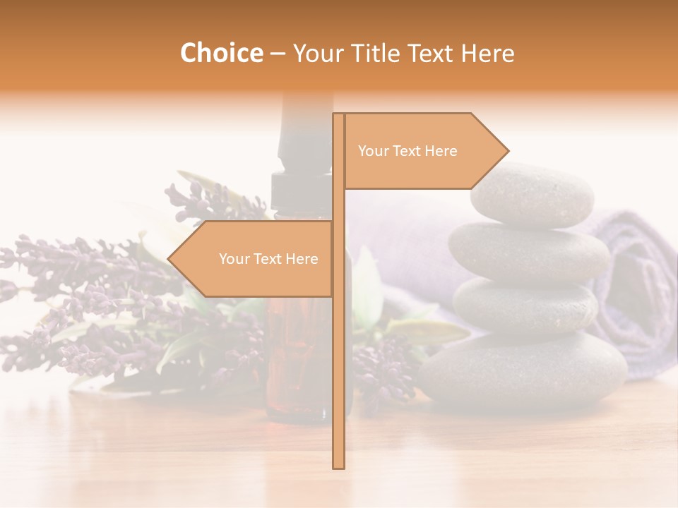 Massage Purple Essential PowerPoint Template