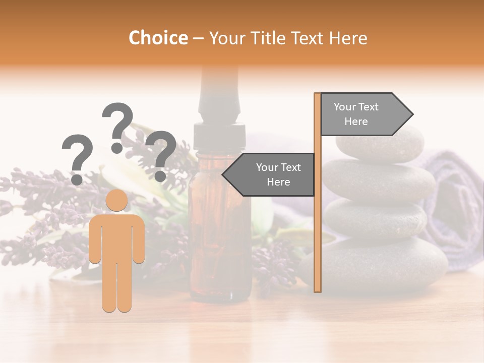 Massage Purple Essential PowerPoint Template