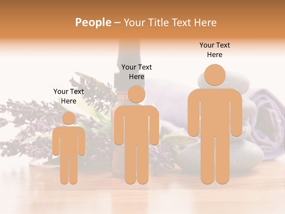 Massage Purple Essential PowerPoint Template