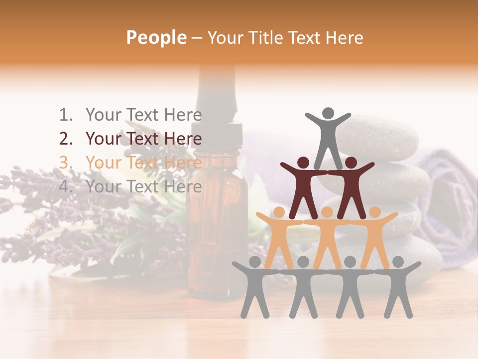 Massage Purple Essential PowerPoint Template
