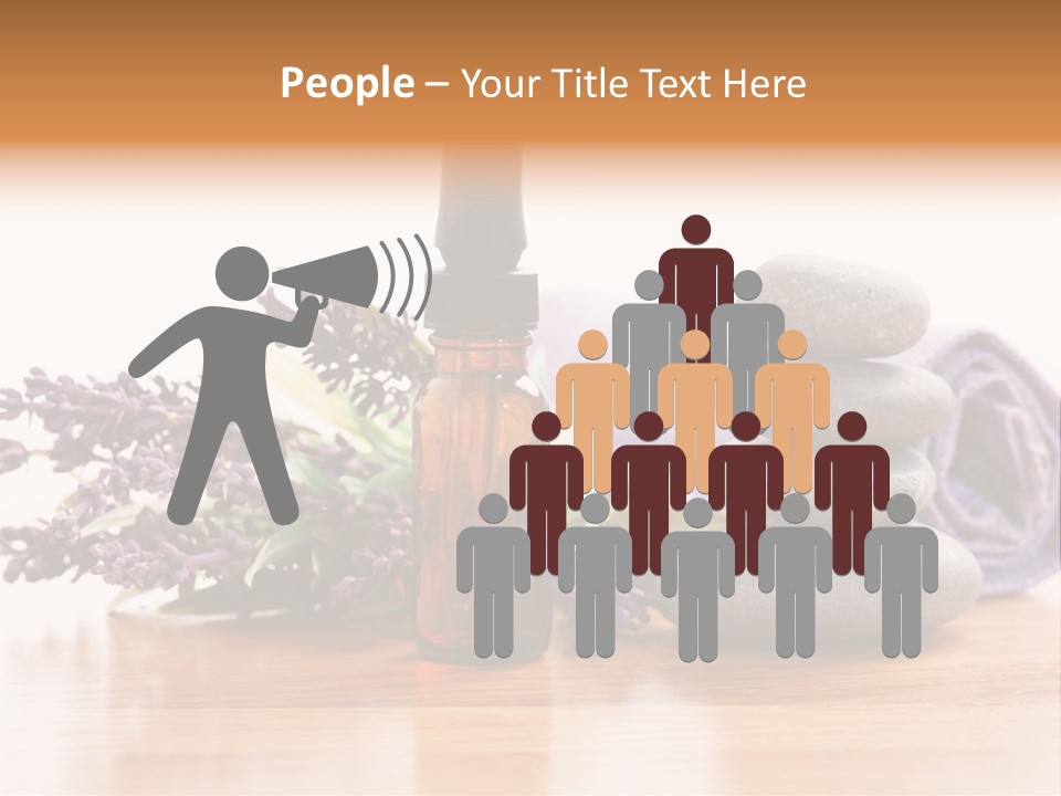 Massage Purple Essential PowerPoint Template