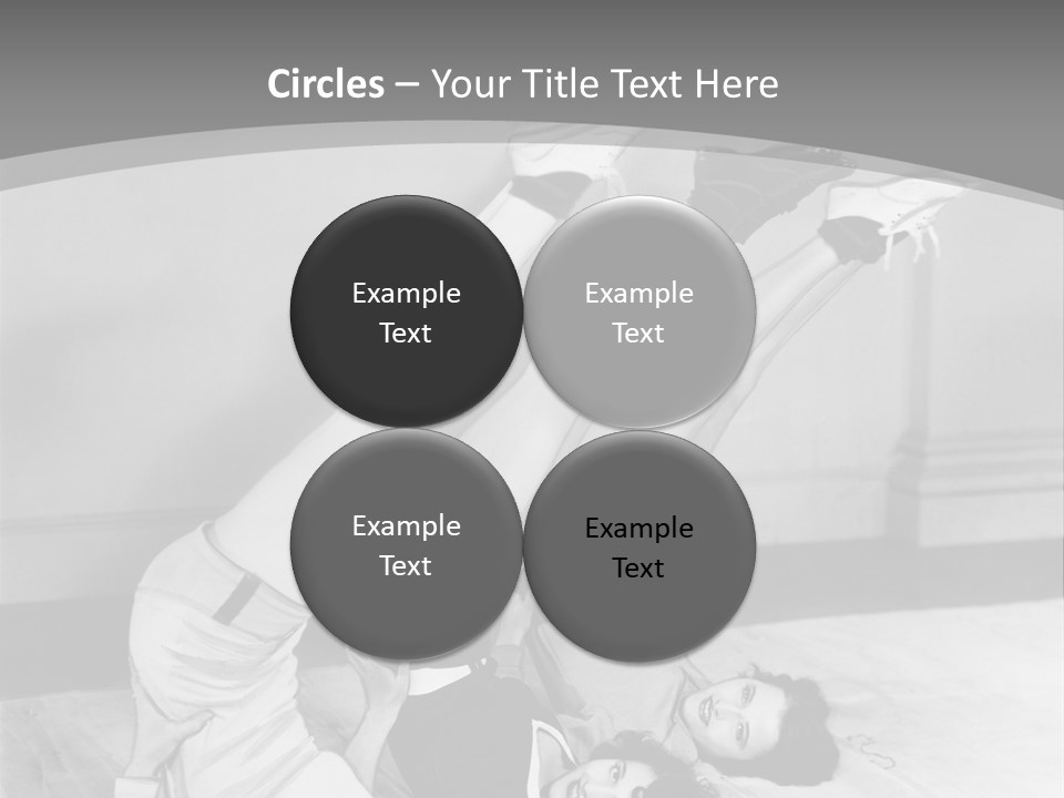 Portrait Exercises Leisure PowerPoint Template