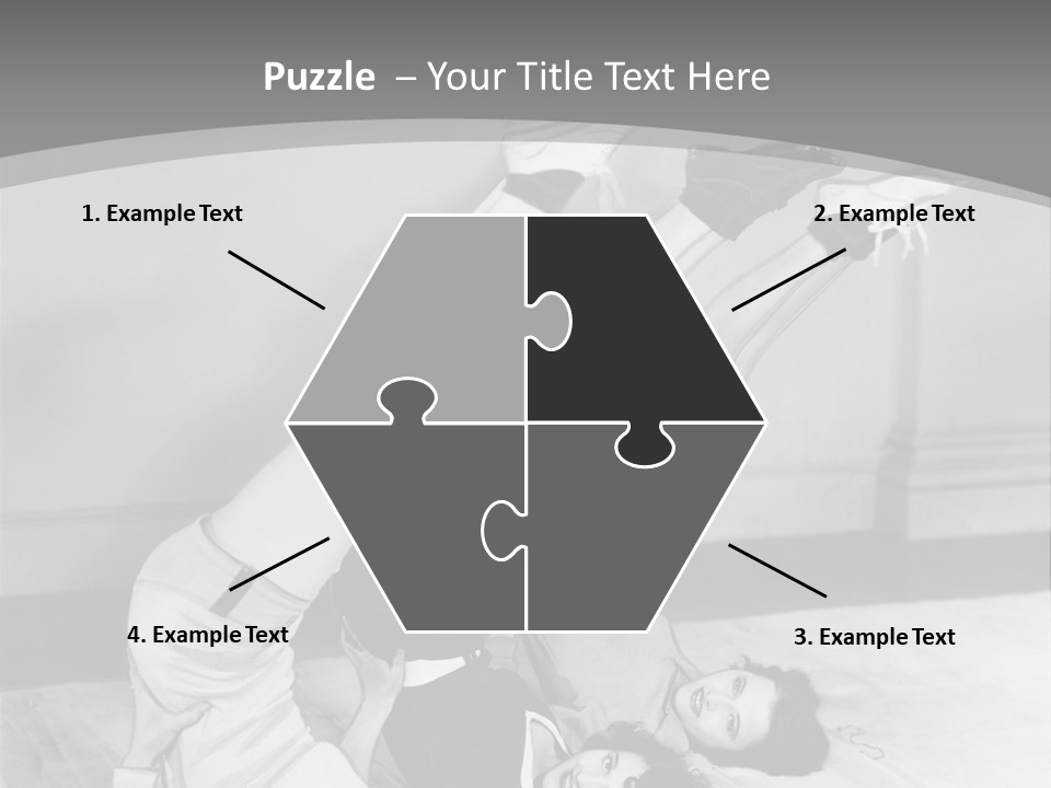 Portrait Exercises Leisure PowerPoint Template