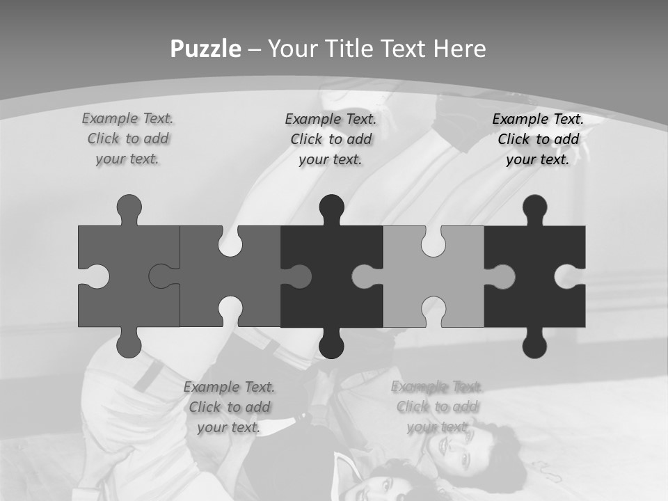 Portrait Exercises Leisure PowerPoint Template