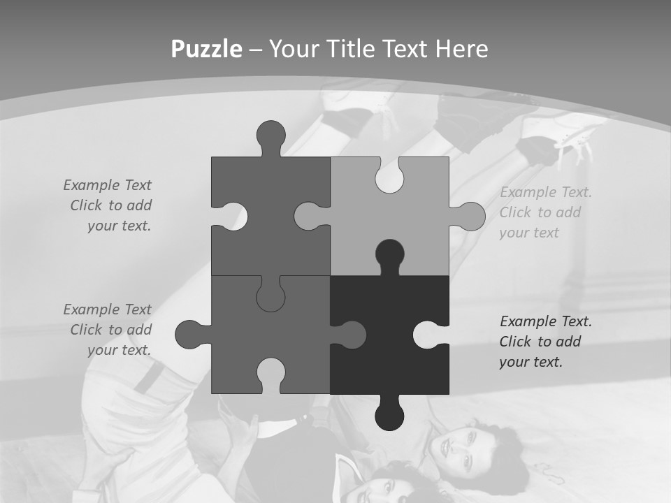 Portrait Exercises Leisure PowerPoint Template