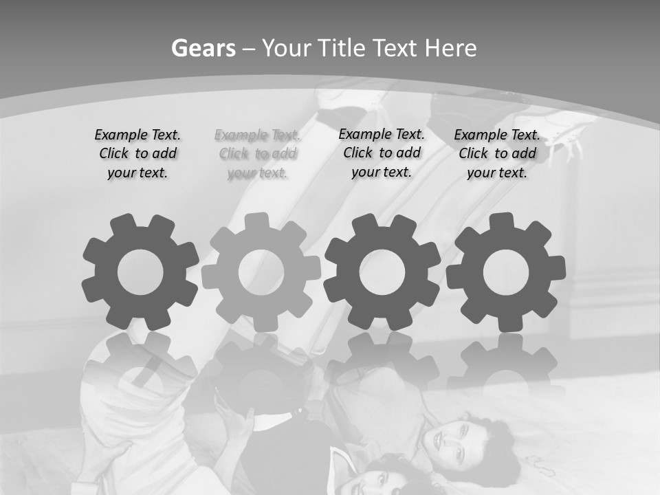 Portrait Exercises Leisure PowerPoint Template