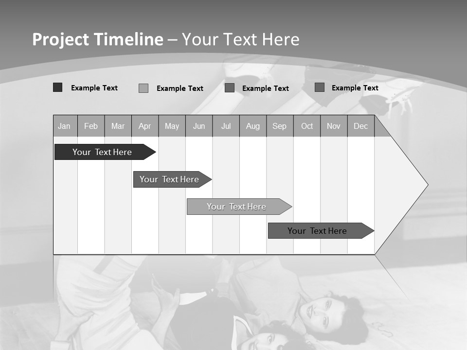 Portrait Exercises Leisure PowerPoint Template