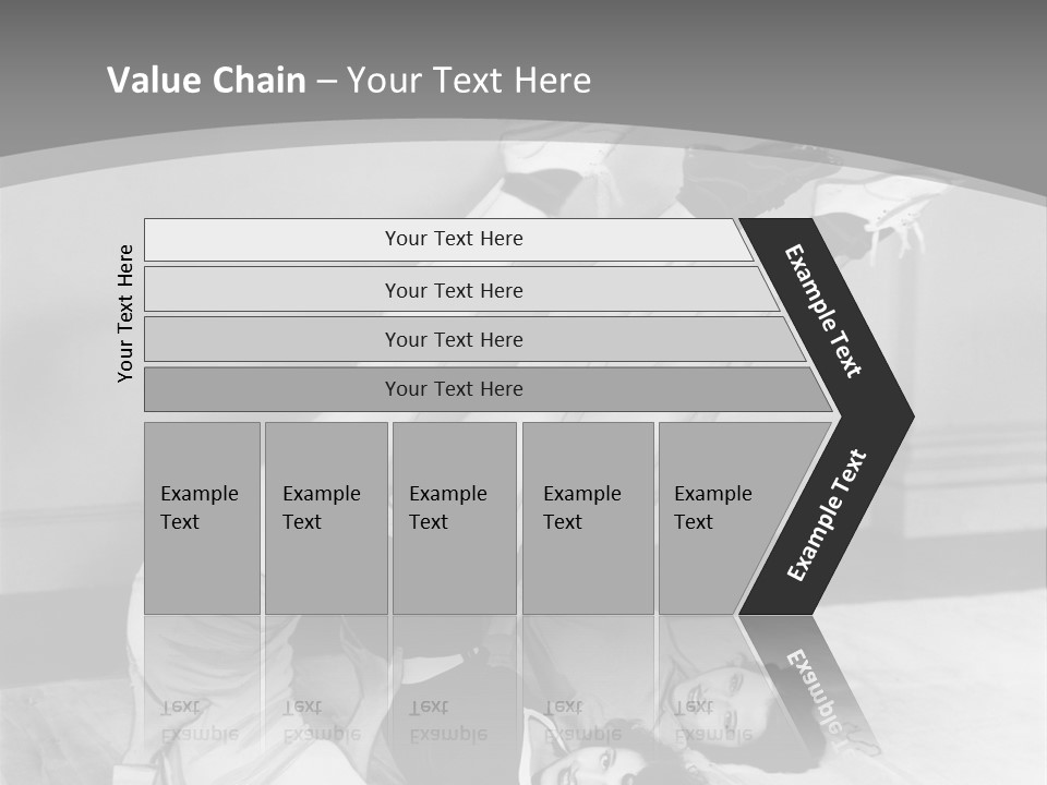 Portrait Exercises Leisure PowerPoint Template