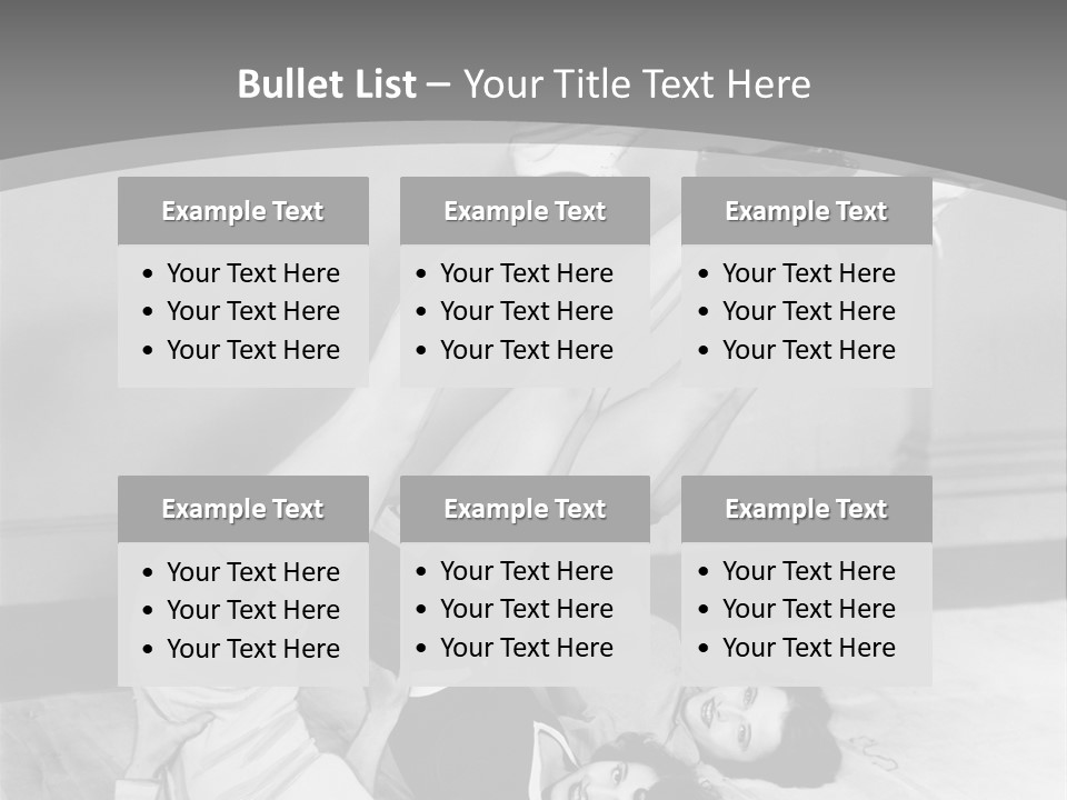 Portrait Exercises Leisure PowerPoint Template