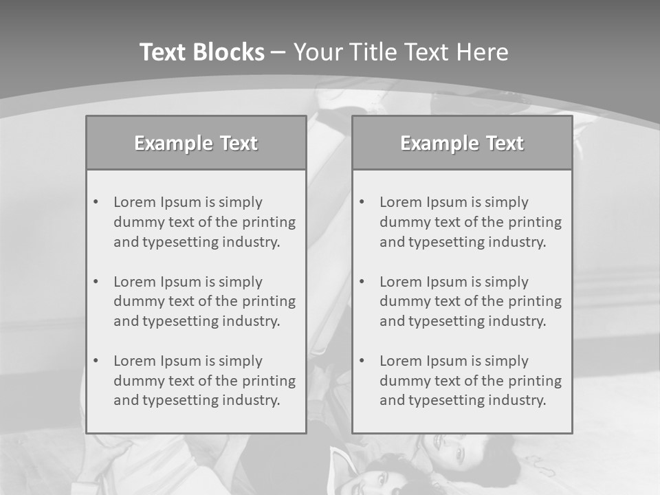 Portrait Exercises Leisure PowerPoint Template