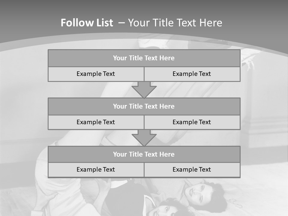 Portrait Exercises Leisure PowerPoint Template