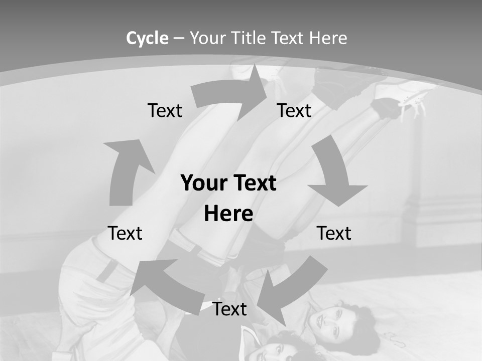 Portrait Exercises Leisure PowerPoint Template