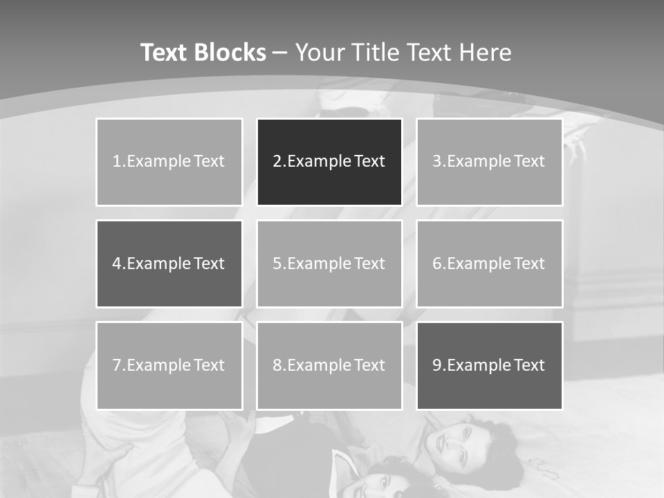 Portrait Exercises Leisure PowerPoint Template