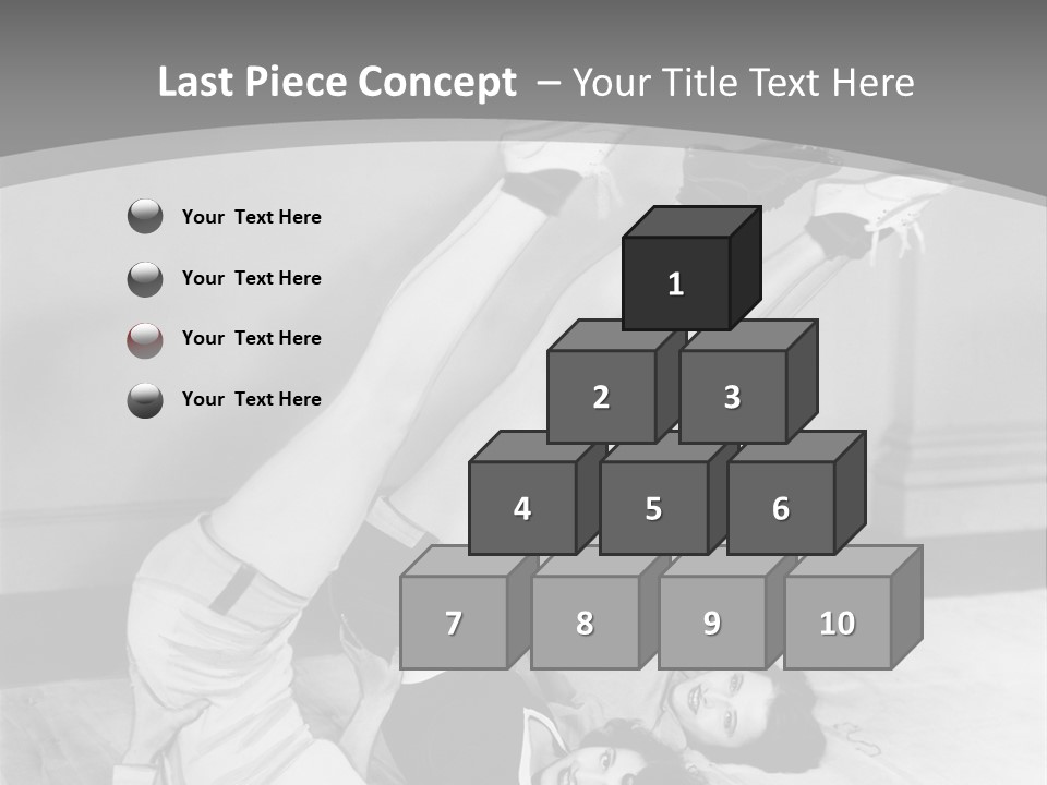 Portrait Exercises Leisure PowerPoint Template