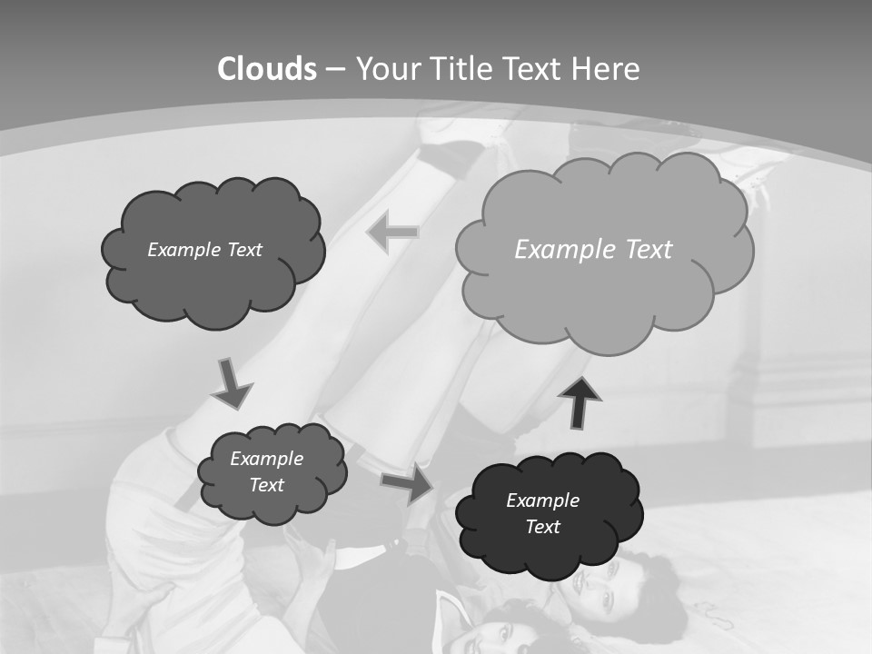 Portrait Exercises Leisure PowerPoint Template