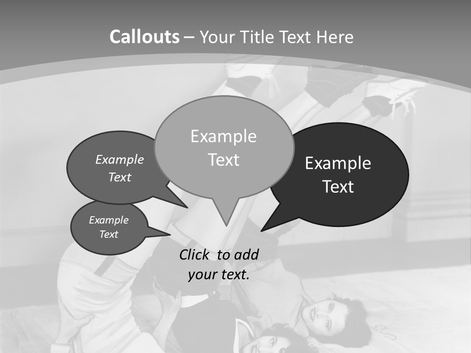 Portrait Exercises Leisure PowerPoint Template