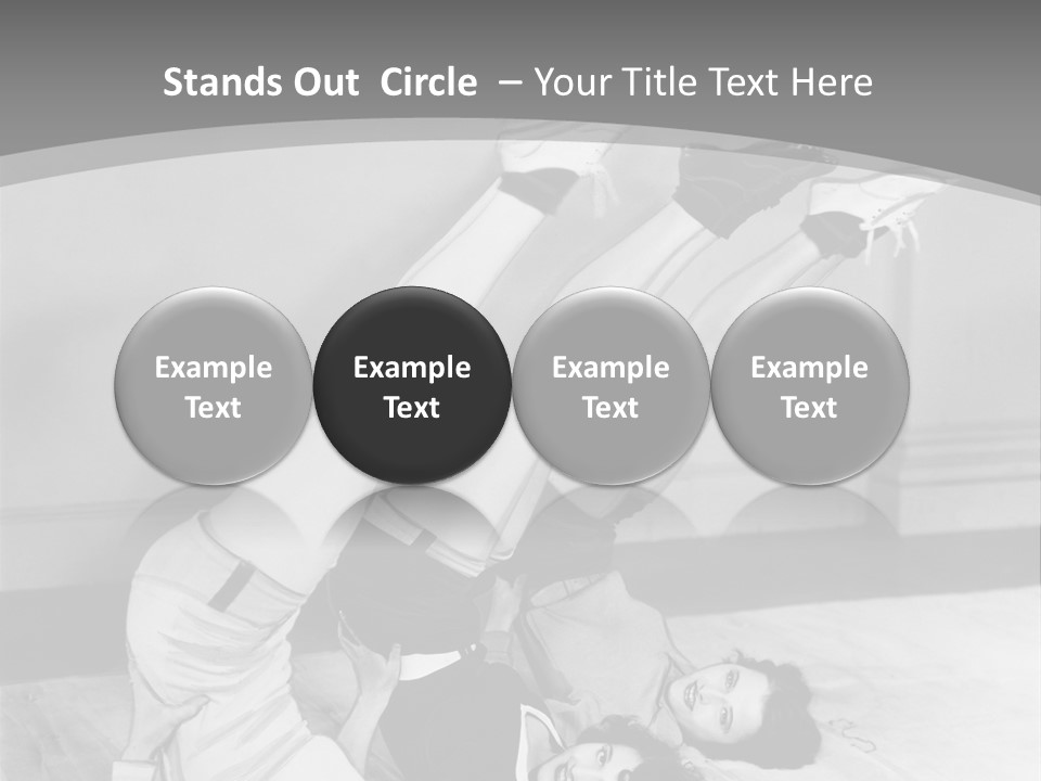 Portrait Exercises Leisure PowerPoint Template