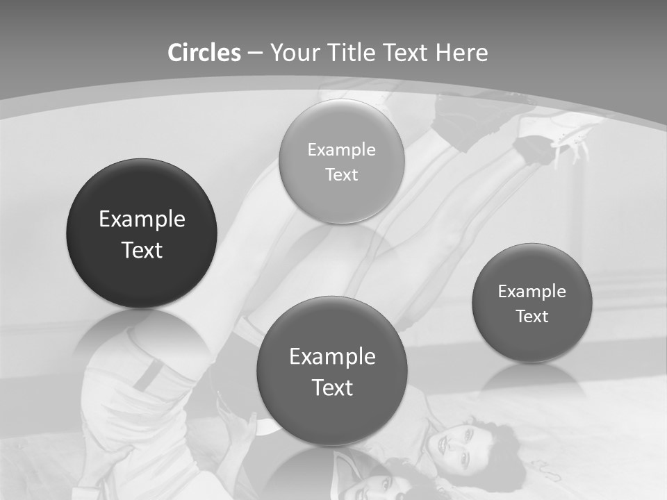 Portrait Exercises Leisure PowerPoint Template