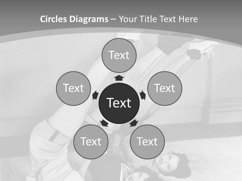 Portrait Exercises Leisure PowerPoint Template