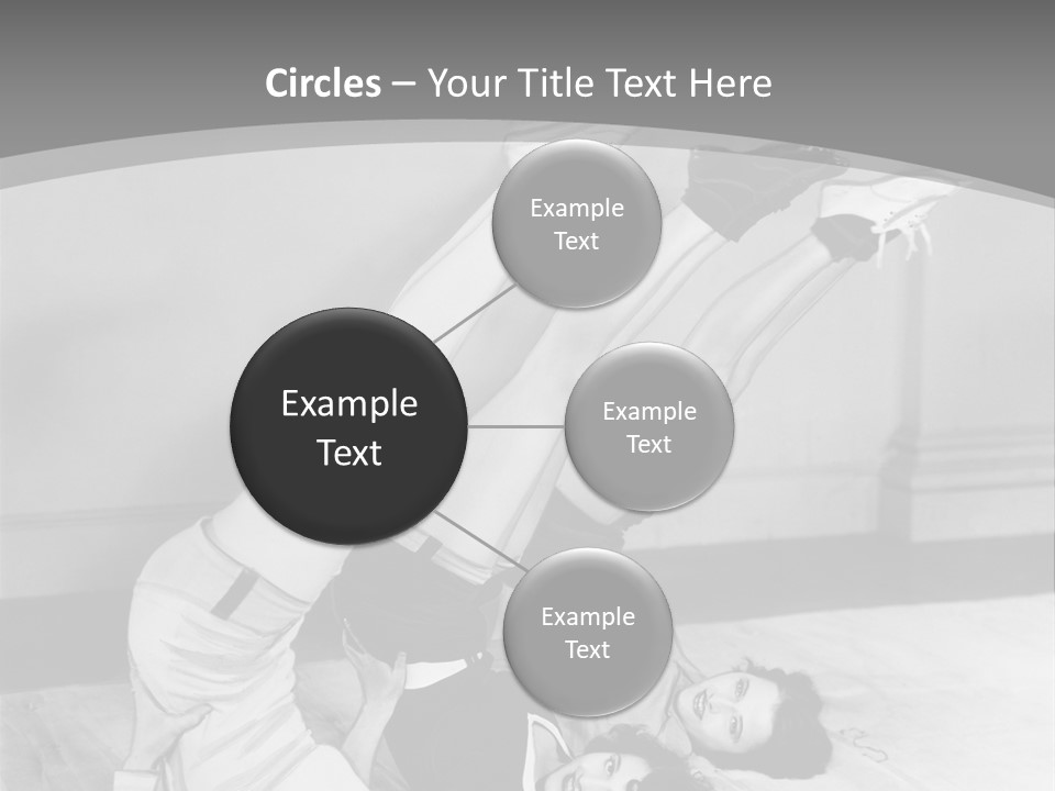 Portrait Exercises Leisure PowerPoint Template