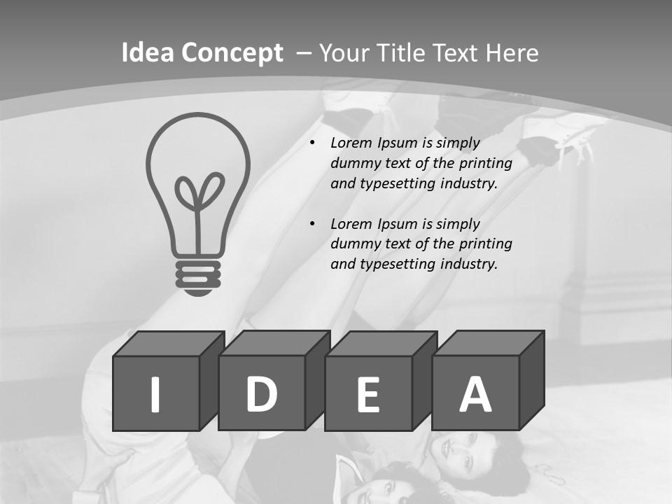 Portrait Exercises Leisure PowerPoint Template