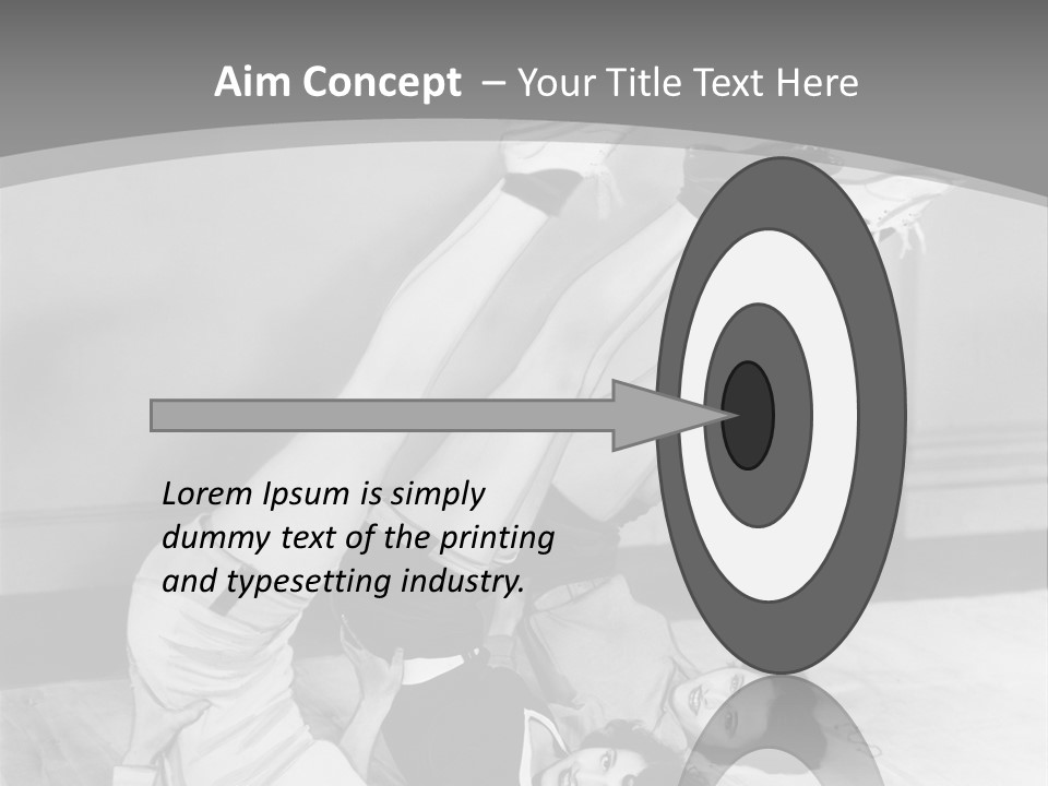 Portrait Exercises Leisure PowerPoint Template