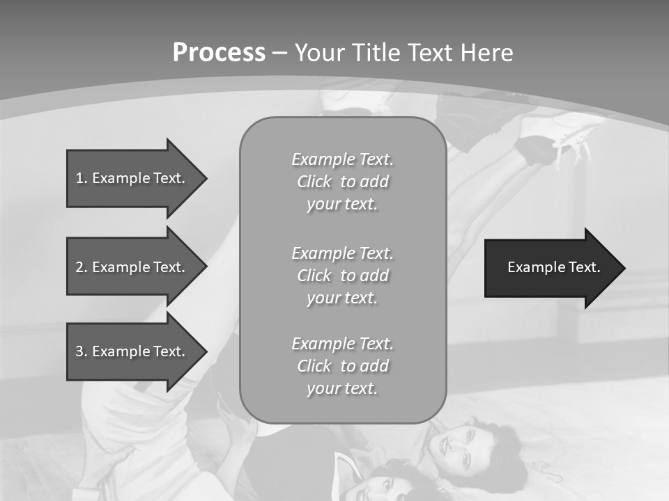 Portrait Exercises Leisure PowerPoint Template