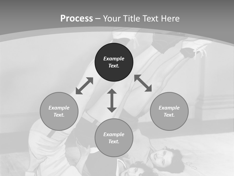 Portrait Exercises Leisure PowerPoint Template