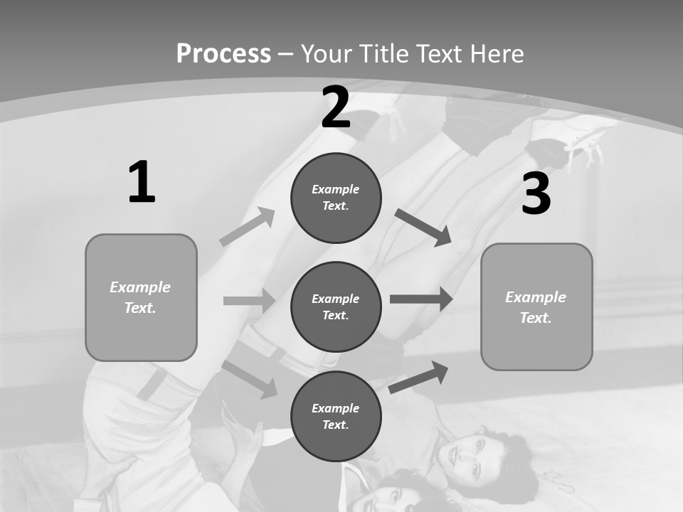 Portrait Exercises Leisure PowerPoint Template