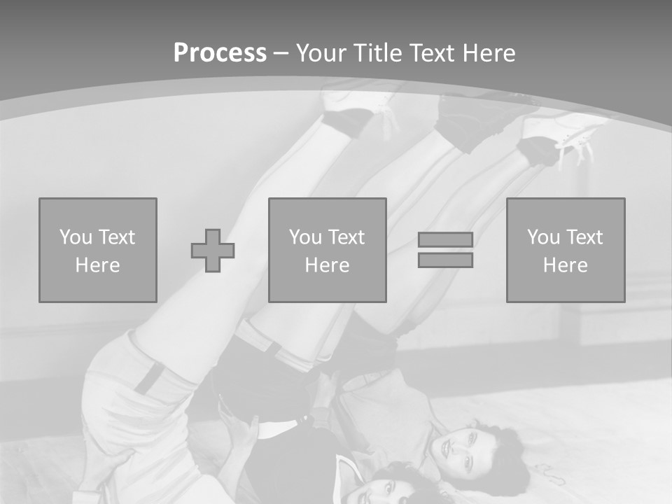 Portrait Exercises Leisure PowerPoint Template