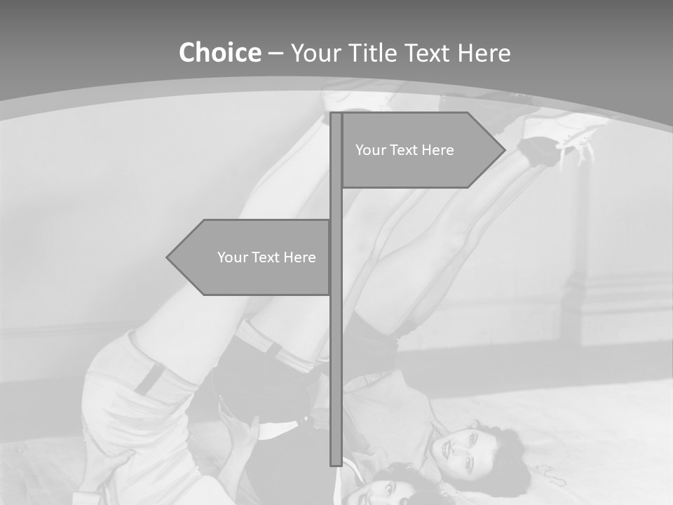 Portrait Exercises Leisure PowerPoint Template