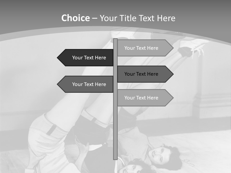 Portrait Exercises Leisure PowerPoint Template