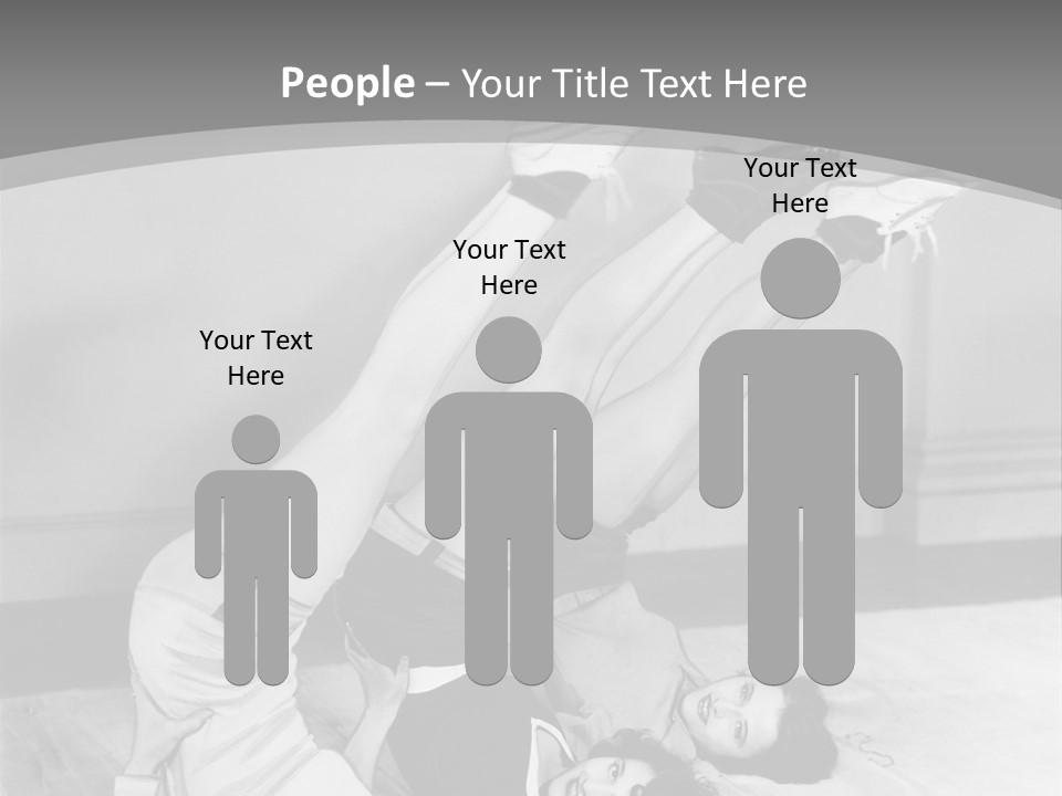 Portrait Exercises Leisure PowerPoint Template