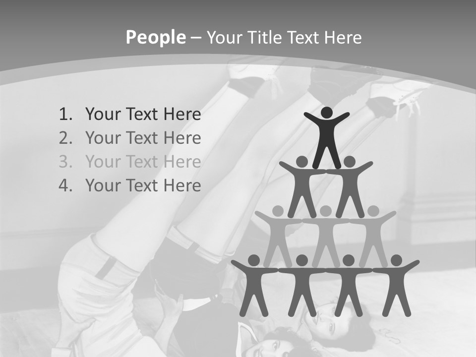 Portrait Exercises Leisure PowerPoint Template