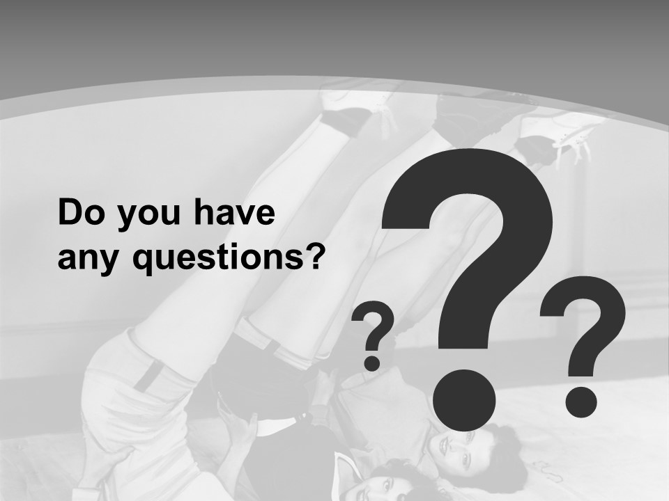 Portrait Exercises Leisure PowerPoint Template