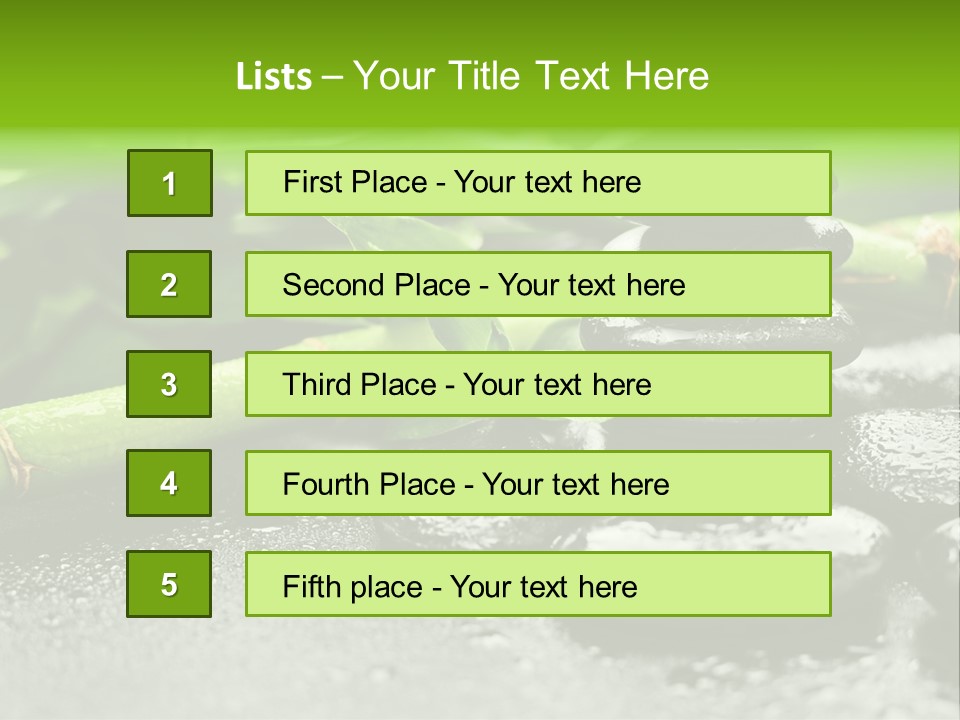 Boulder Lucky Closeup PowerPoint Template