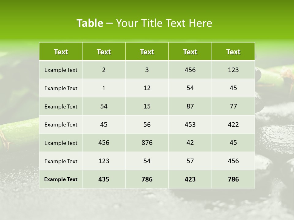 Boulder Lucky Closeup PowerPoint Template