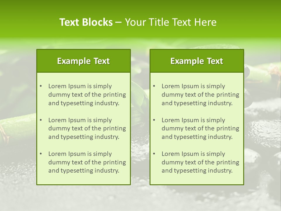 Boulder Lucky Closeup PowerPoint Template