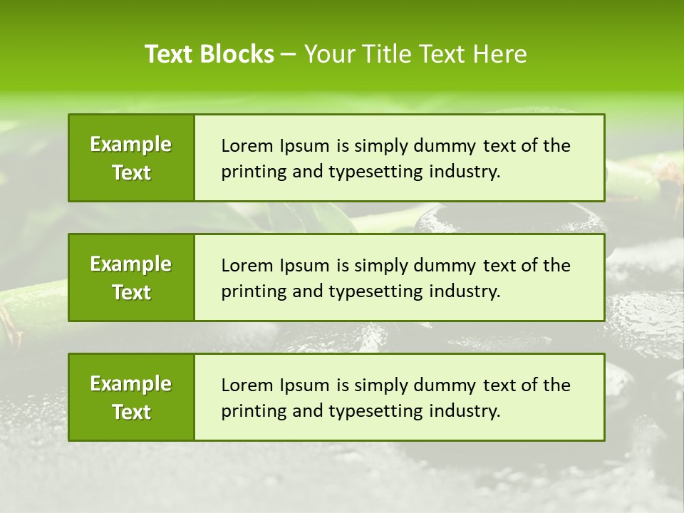 Boulder Lucky Closeup PowerPoint Template