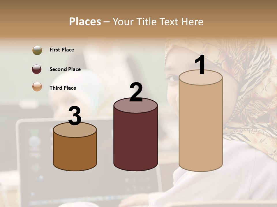 Bright Scarf Beginner PowerPoint Template