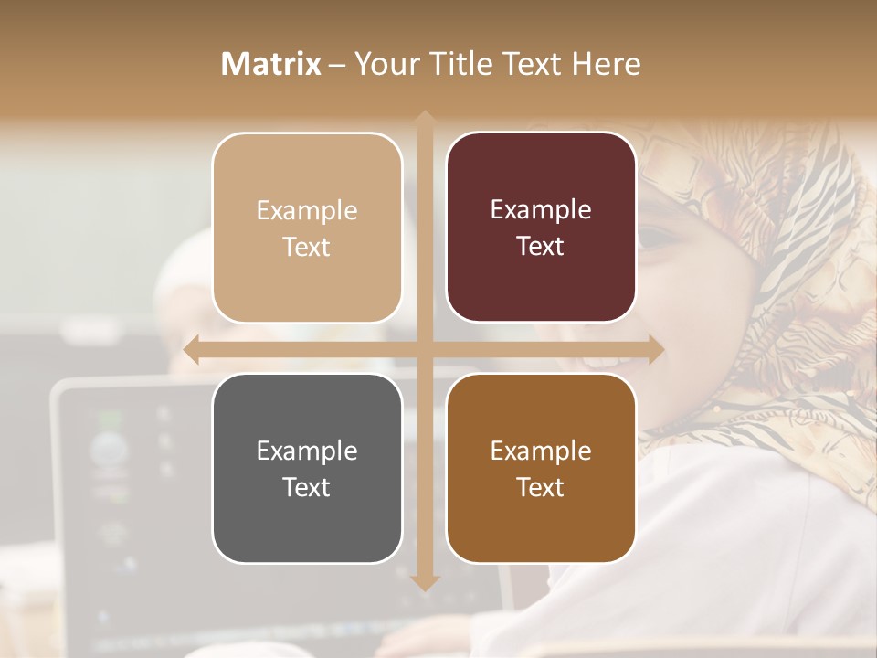 Bright Scarf Beginner PowerPoint Template