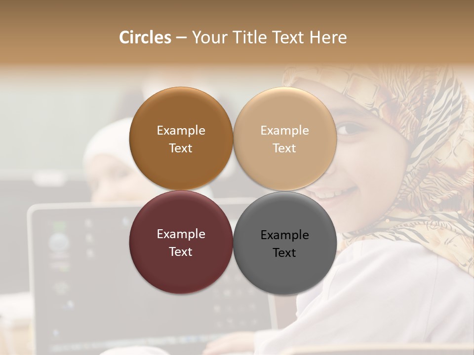 Bright Scarf Beginner PowerPoint Template