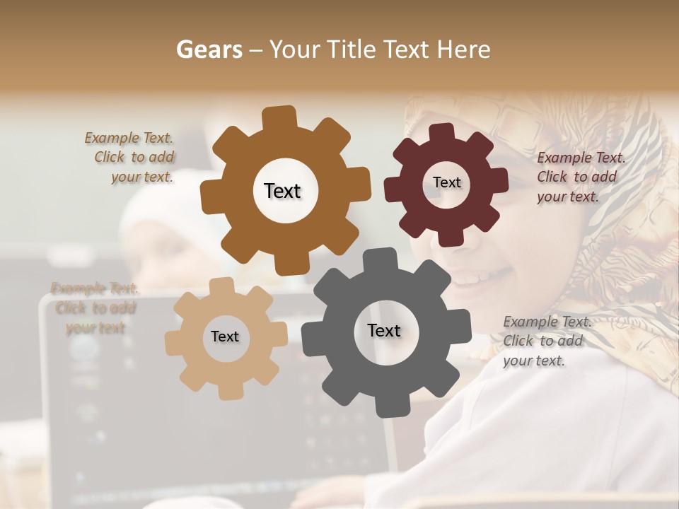 Bright Scarf Beginner PowerPoint Template