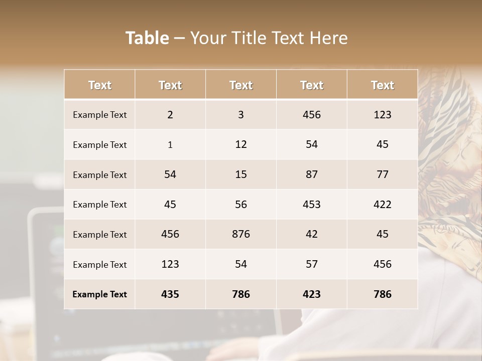 Bright Scarf Beginner PowerPoint Template