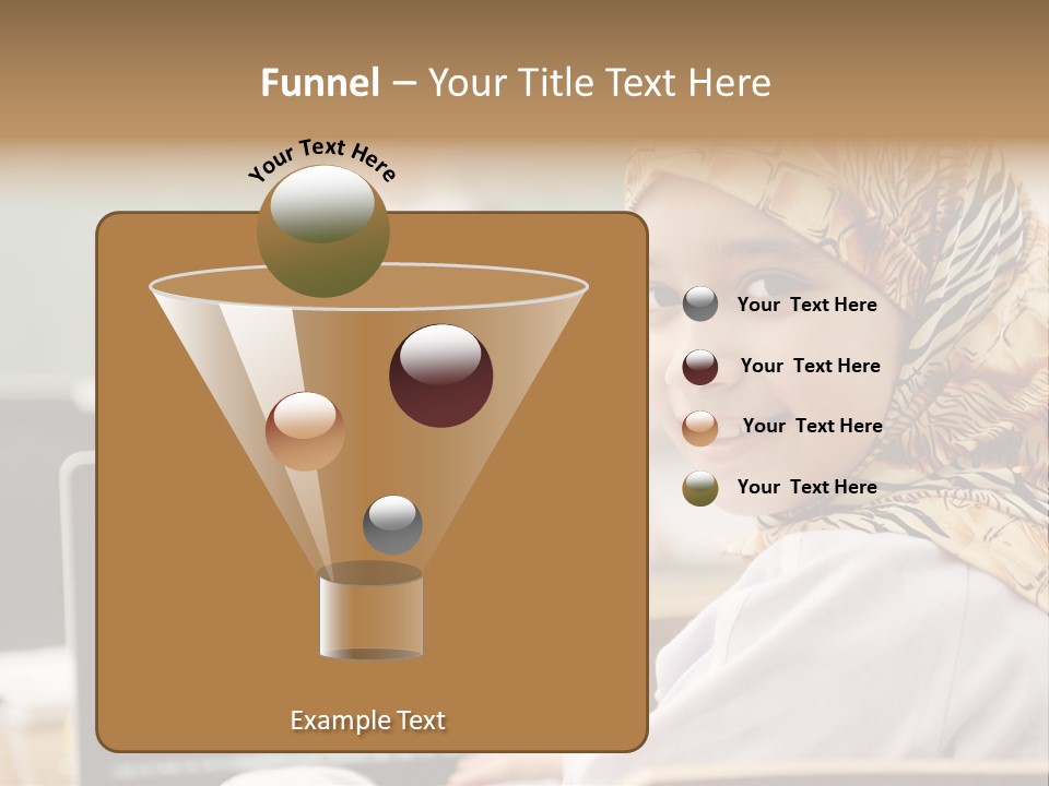 Bright Scarf Beginner PowerPoint Template